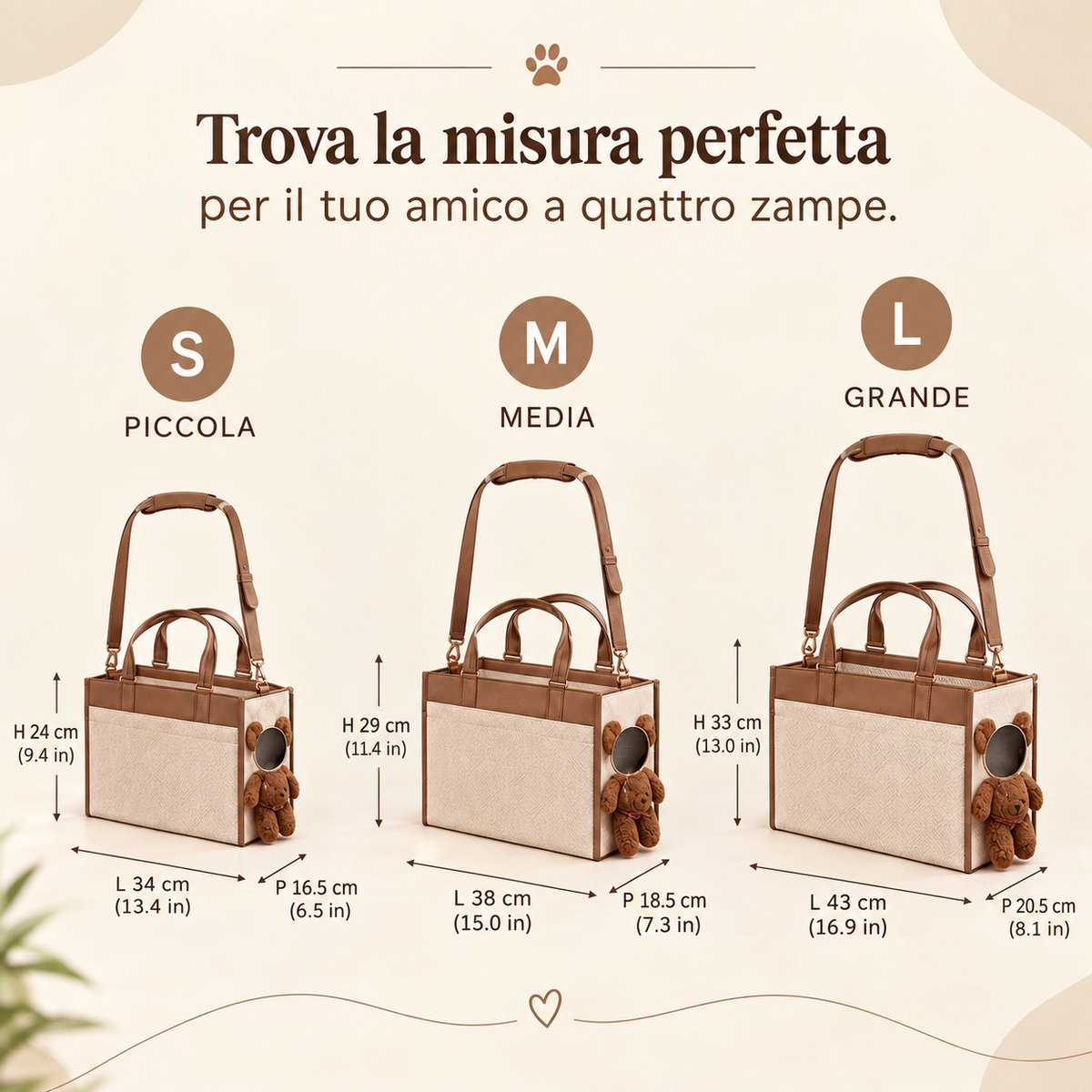 ArcaLuxe™ – Borsa Trasportino Premium per Cani e Gatti