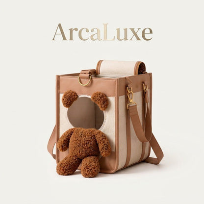 ArcaLuxe™ – Borsa Trasportino Premium per Cani e Gatti