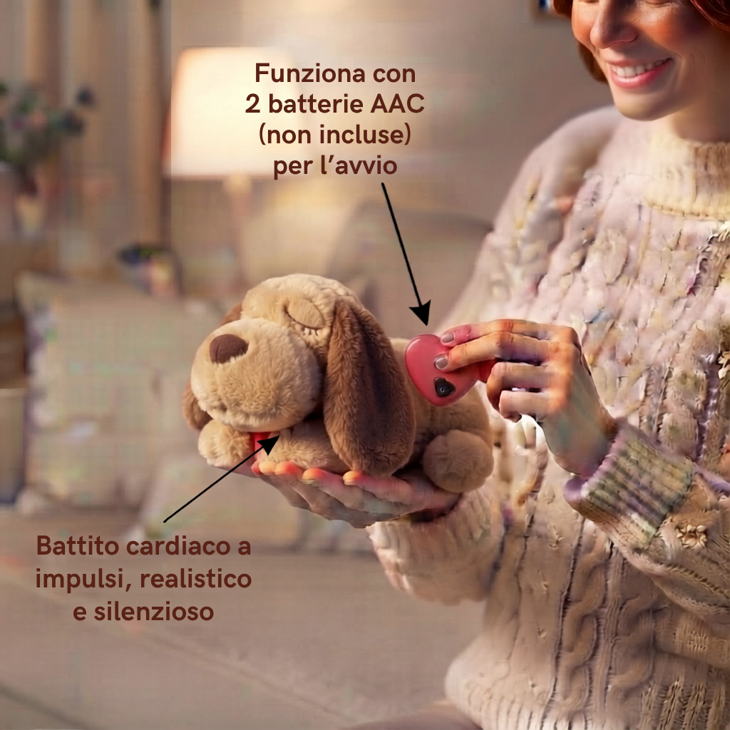 Abbracciotto™ – Peluche Anti Ansia per Cani e Gatti
