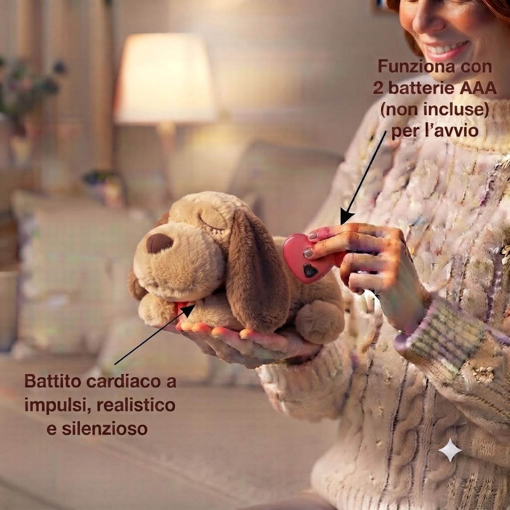 Abbracciotto™ – Peluche Anti Ansia per Cani e Gatti