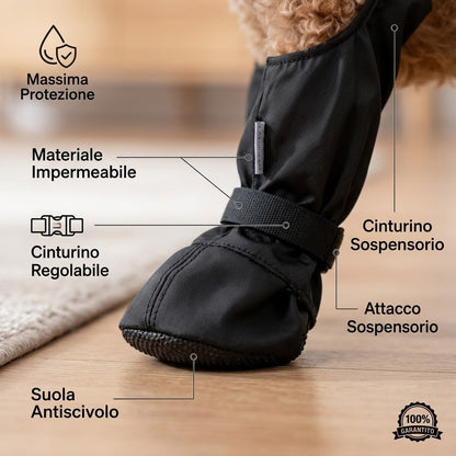 ZampetteAsciutte™ – Stivaletti Sospesi Impermeabili