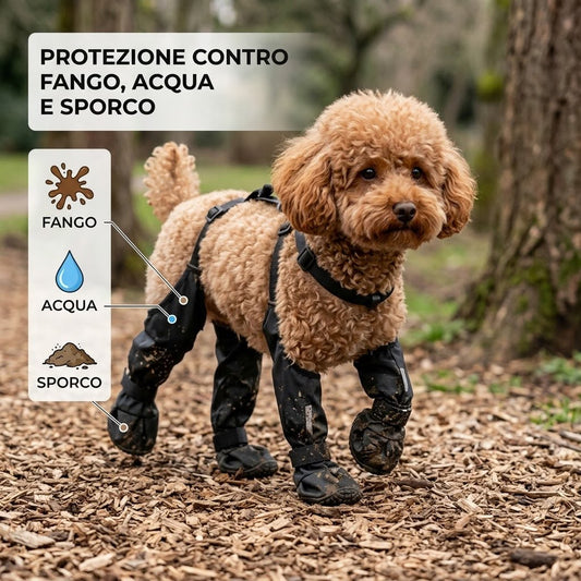 ZampetteAsciutte™ – Stivaletti Sospesi Impermeabili
